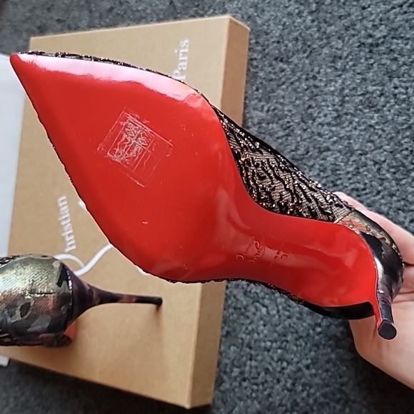 Christian Louboutin Lace Follies 100 - Picture 12 of 16